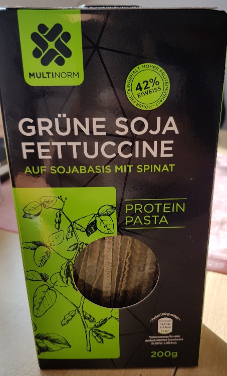 Grüne Soja Fettuccine, Auf Sojabasis mit Spinat von meralinskaa | Hochgeladen von: meralinskaa