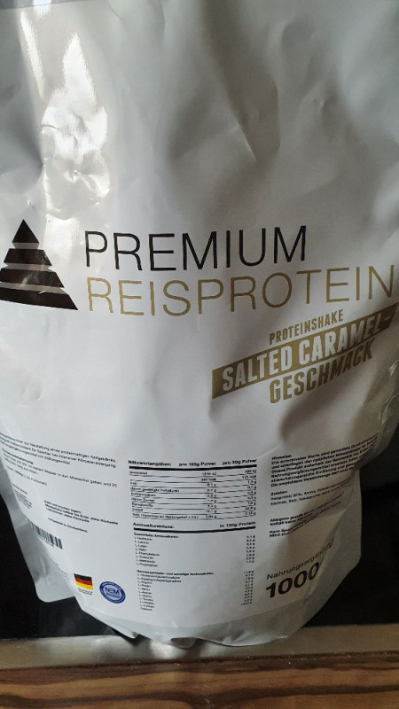 Premium Reisprotein, Salted Caramel-Geschmack von JanaPe | Hochgeladen von: JanaPe
