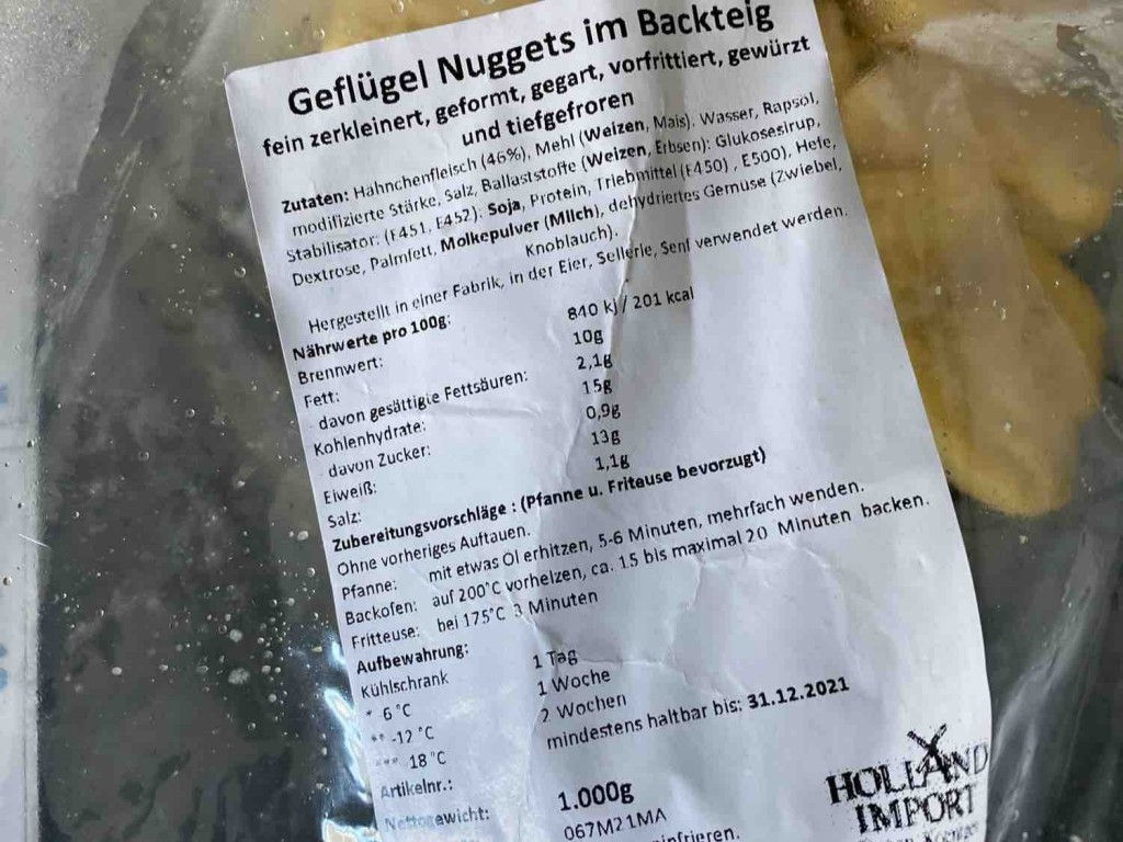 Geflügel Nuggets im Backteig von samg | Hochgeladen von: samg