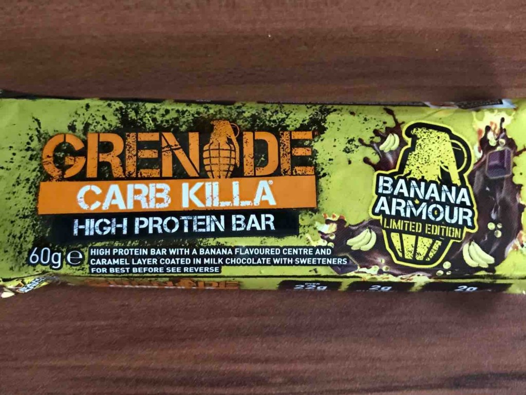 Carb Killa High Protein Bar: Banana Armour von Pesaro | Hochgeladen von: Pesaro