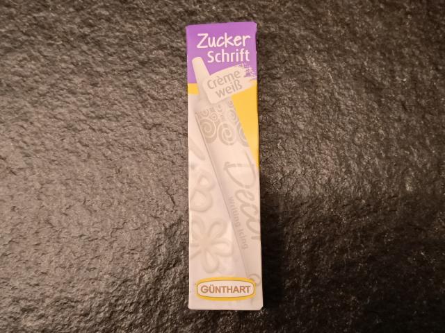 Zuckerschrift, Creme Weiß von dmcl | Hochgeladen von: dmcl