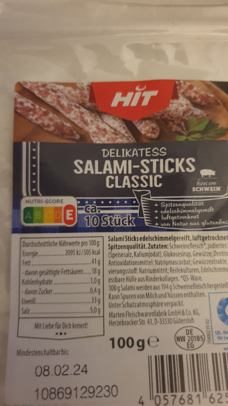 HIT Salami Sticks Classic von alina393@web.de | Hochgeladen von: alina393@web.de