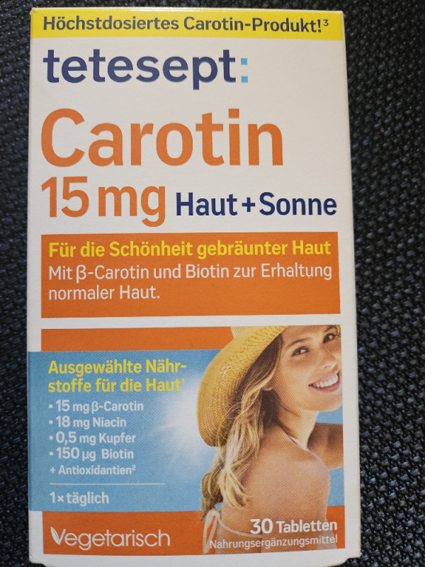 Carotin 15 mg Haut + Sonne von Fantastic | Hochgeladen von: Fantastic