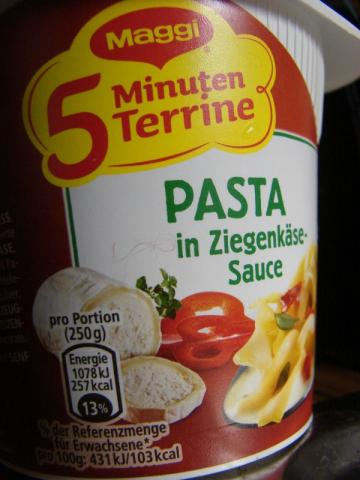 5 Minuten Terrine Pasta in Ziegekäse-Sauce | Hochgeladen von: Rallenta