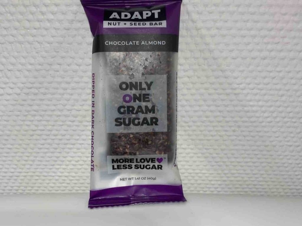 Adapt Nut+Seed Bar Chocolate Almond, Schokolade Mandel von Bec | Hochgeladen von: Bec