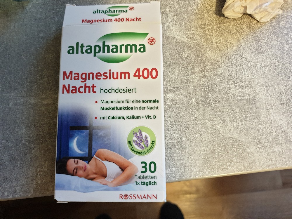 Magnesium 400  fr die Nacht , Lavendel-Extrakt von Fitnete | Hochgeladen von: Fitnete