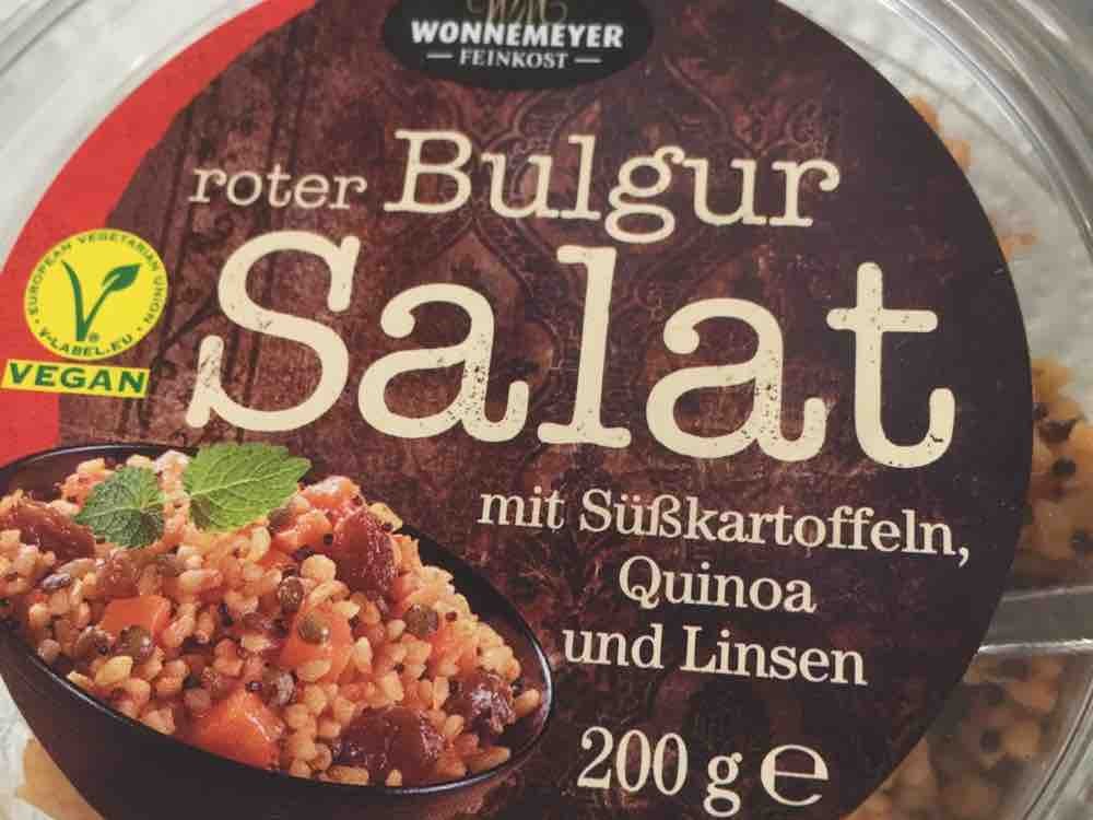roter Bulgur Salat, mit Süßkartoffeln, Quinoa und Linsen von deh | Hochgeladen von: dehlen559