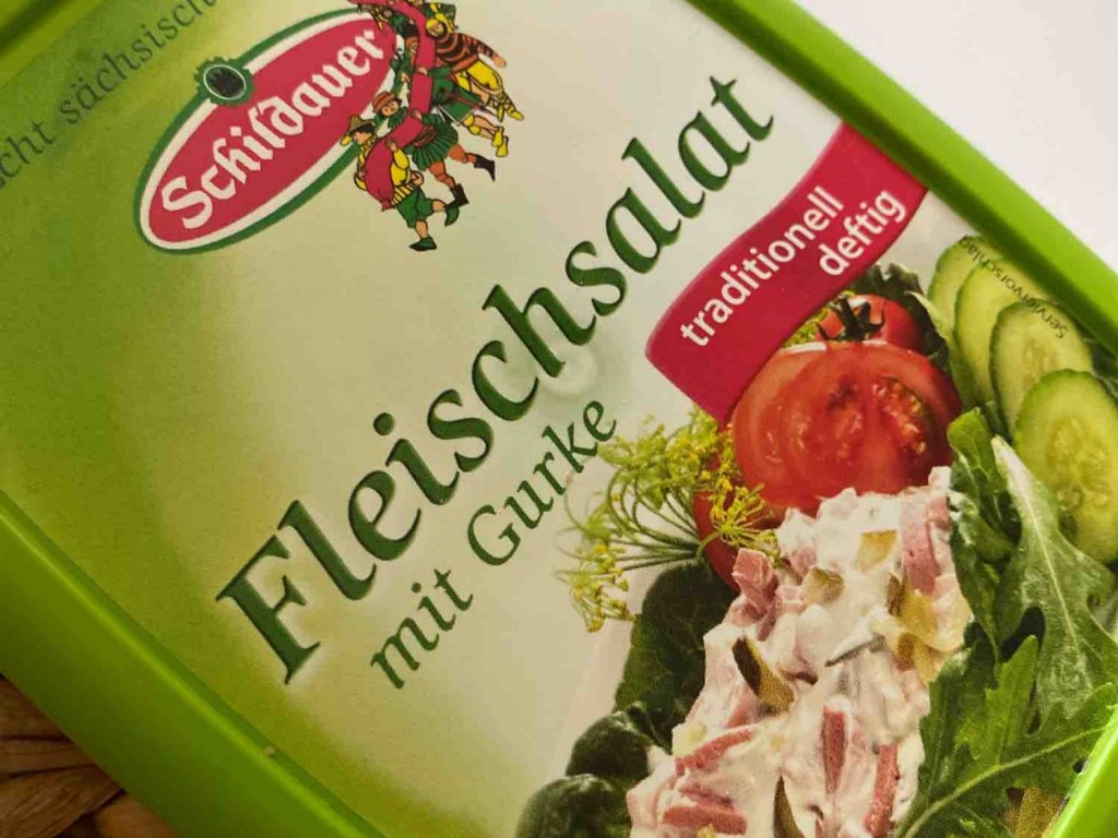 Schildauer Fleischsalat mit Gurke, traditionell deftig von onft | Hochgeladen von: onft