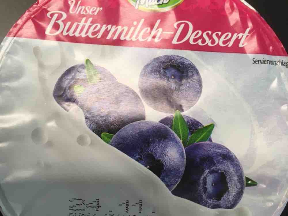 Buttermilch Dessert, Heidelbeer von Heeche | Hochgeladen von: Heeche