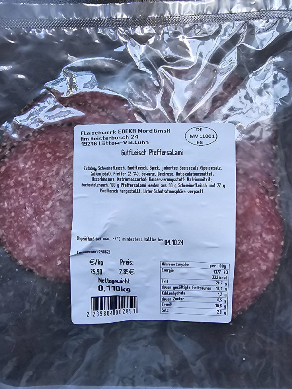 Gutfleisch Pfeffersalami von Ronnie66 | Hochgeladen von: Ronnie66