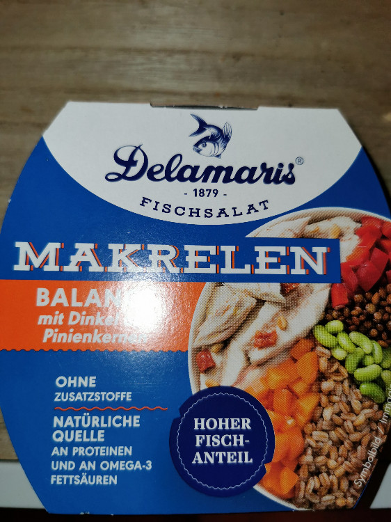 Delamaris Makrelensalat, Balance mit Dinkel und Pinienkernen von | Hochgeladen von: SErbserl