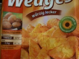 Rewe Kartoffel-Wedges, würzig lecker | Hochgeladen von: jaddywuffel