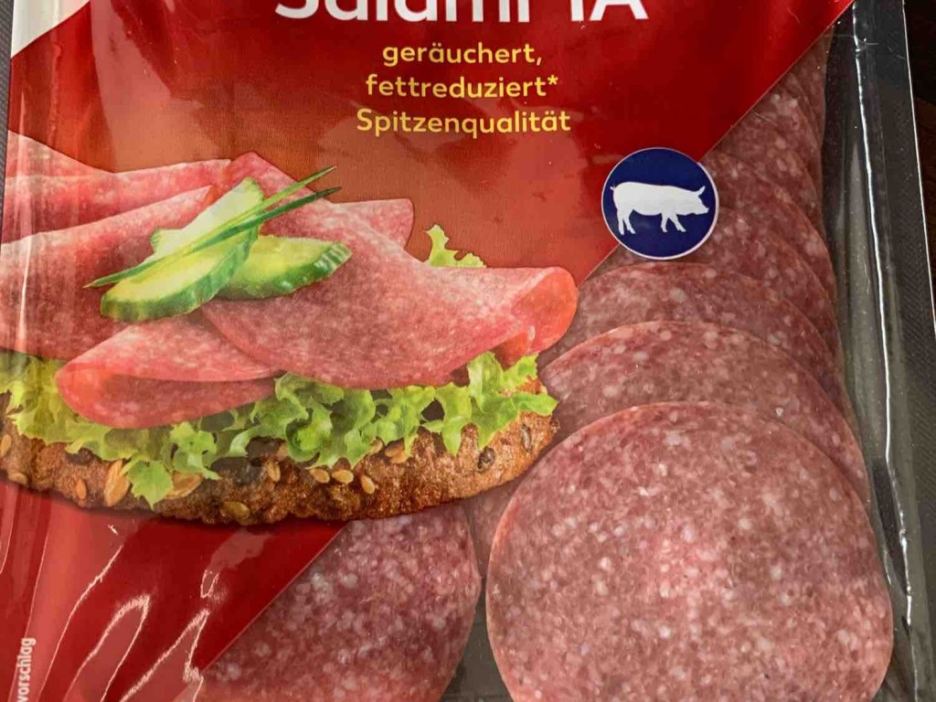 Delikatess Salami 1a, fettreduziert, geräuchert von Kersti | Hochgeladen von: Kersti