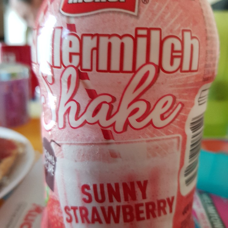Müllermilch Shake Sunny Strawberry von Engelsblut | Hochgeladen von: Engelsblut
