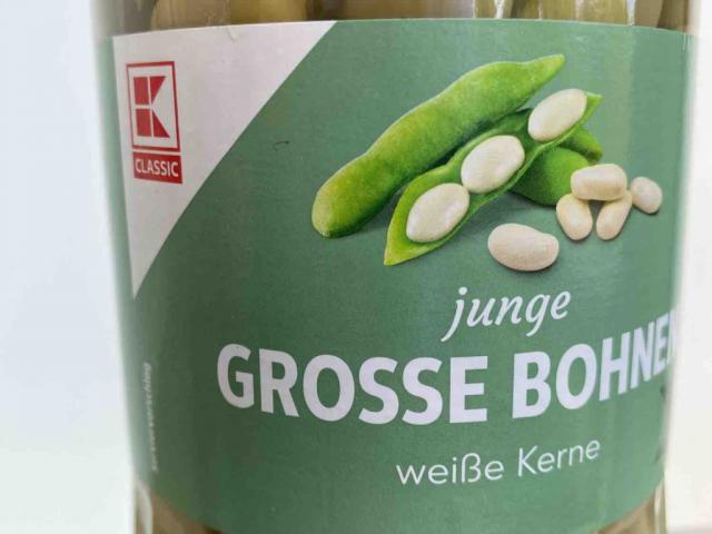 Grosse Bohnen, K-Classic, junge große Bohnen, weiße Kerne von br | Hochgeladen von: brausealex