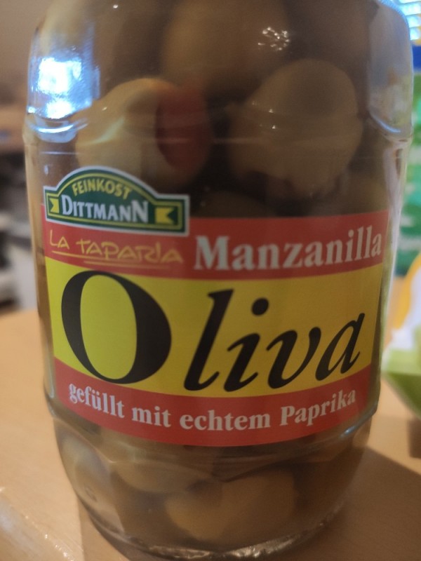 Manzanilla Oliva, gefüllt mit echten Paprika von Wave2 | Hochgeladen von: Wave2