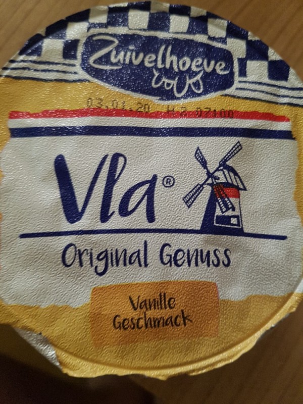 Vla Genuss Vanille, mit Milch (4% Fett) von Zaradur | Hochgeladen von: Zaradur