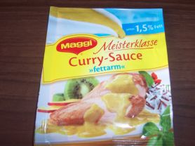 Meisterklasse Curry Sauce, fettarm, Curry | Hochgeladen von: Nudelpeterle
