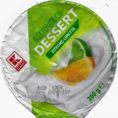 Buttermilch-Dessert Zitrone-Limette | Hochgeladen von: antonsoest508