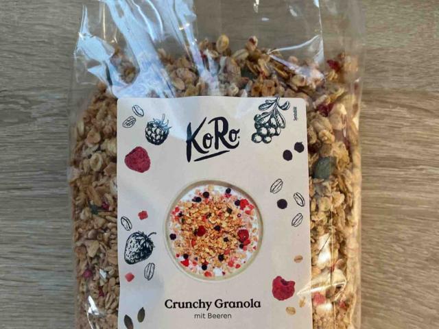 KoRo Crunchy Granola mit Beeren von elocinschnee | Hochgeladen von: elocinschnee