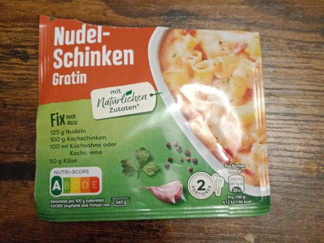 Knorr Nudel-Schinken Gratin, nur Pulver von Baloo | Hochgeladen von: Baloo