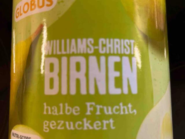 Williams- Christ-Birnen, halbe Frucht , gezuckert von Chris0815 | Hochgeladen von: Chris0815