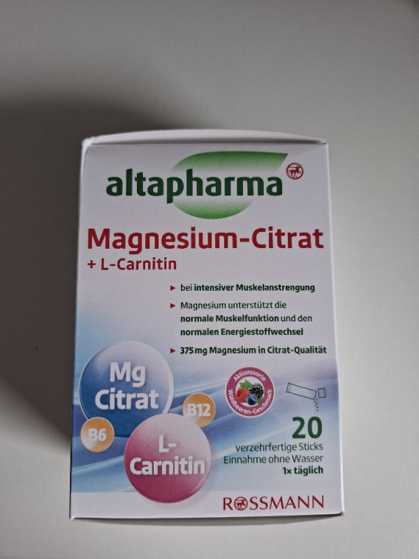 Magnesium-Citrat + L-Carnitin von Renne89 | Hochgeladen von: Renne89