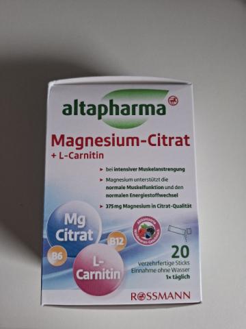 Magnesium-Citrat + L-Carnitin von Renne89 | Hochgeladen von: Renne89