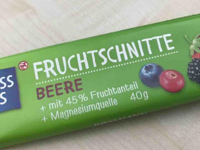 Fruchtschnitte Beere, Magnesiumquelle von Bebberloettchen | Hochgeladen von: Bebberloettchen