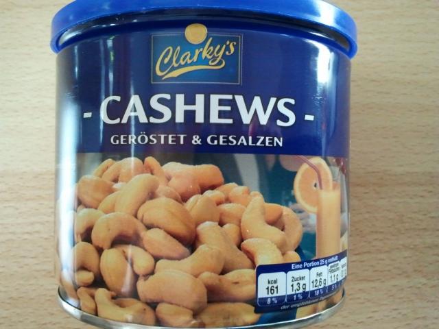 Clarkys Cashews, Geröstet und gesalzen | Hochgeladen von: huhn2