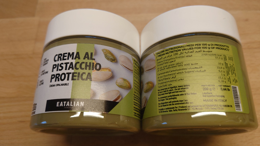 Crema Al Pistacchio Proteica, Proteincreme von meeps | Hochgeladen von: meeps