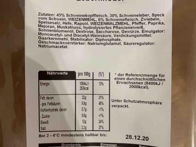 Leberknödel Metzger Braun von eins23kla4 | Hochgeladen von: eins23kla4