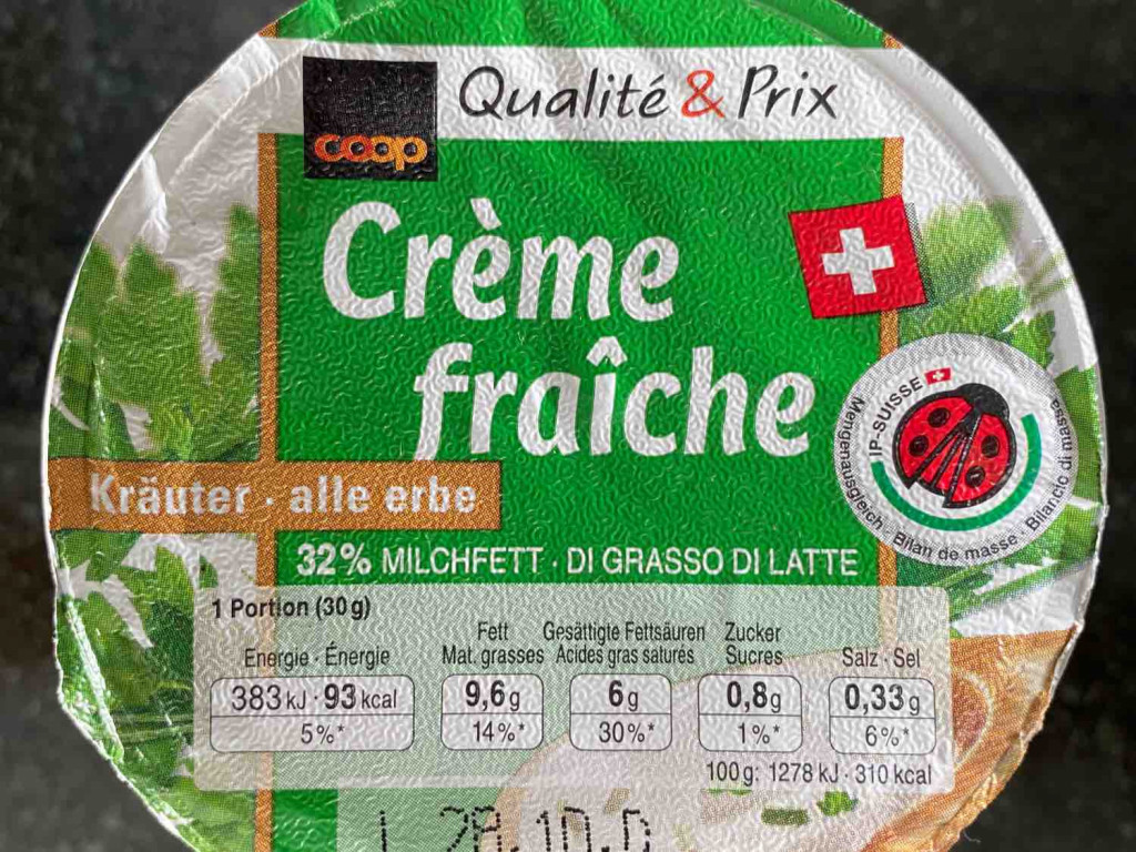 Crème fraiche, Kräuter 32% Milchfett von meikest91 | Hochgeladen von: meikest91