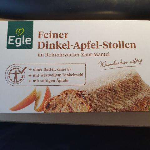Dinkel-Apfel-Stollen, im Rohrzucker-Zimt-Mantel von Horst L. | Hochgeladen von: Horst L.