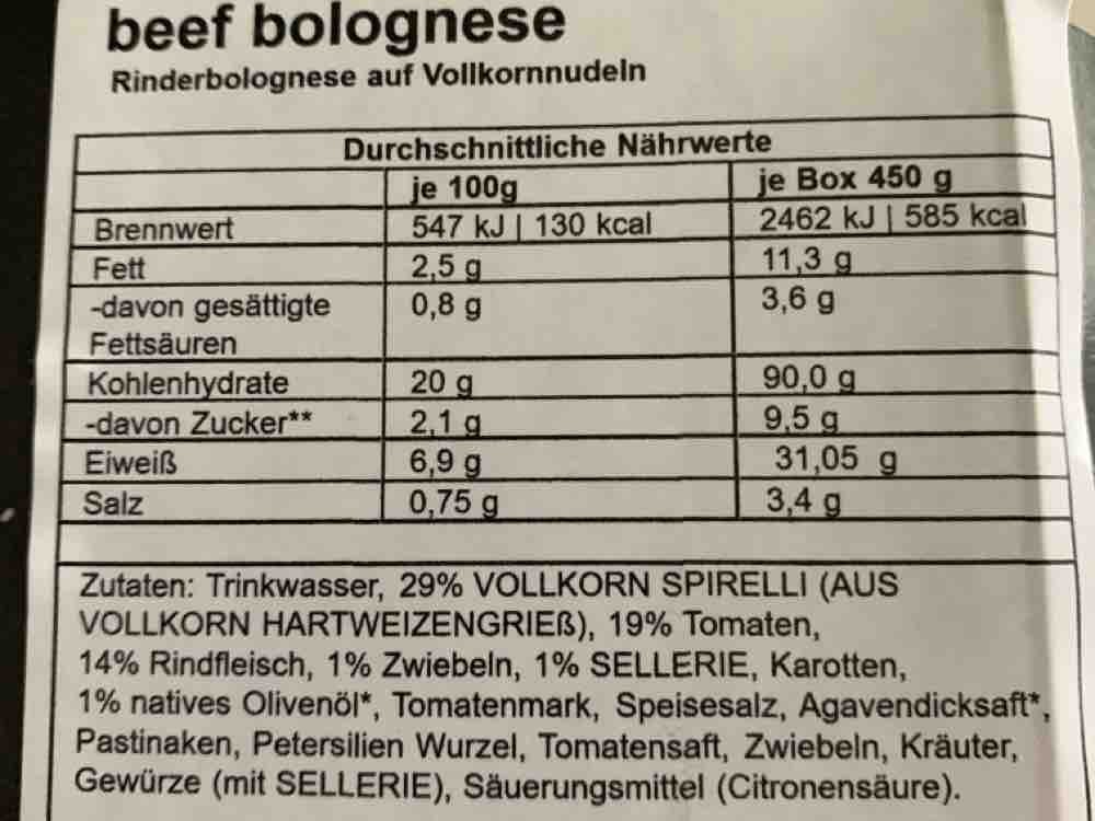 Beef Bolognese / Rinderbolognese auf Vollkornnudeln von janawe | Hochgeladen von: janawe