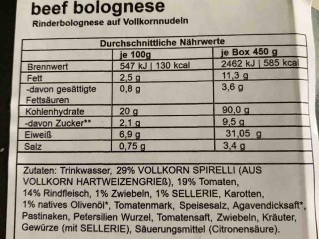 Beef Bolognese / Rinderbolognese auf Vollkornnudeln von janawe | Hochgeladen von: janawe