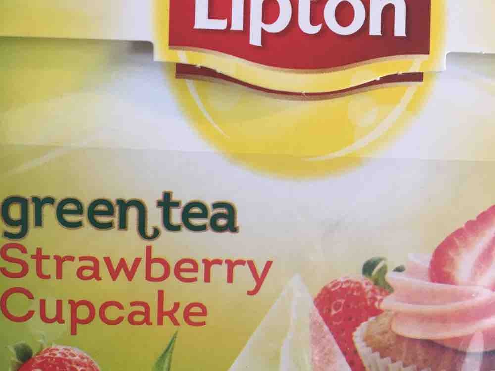 Green Tea Strawberry Cupcake Lipton