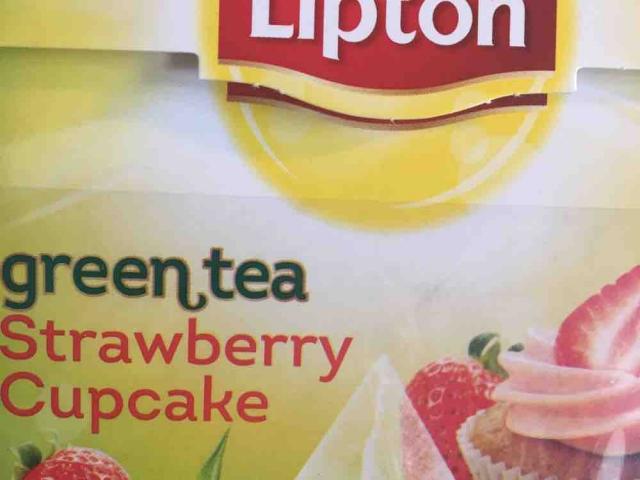 Lipton Green Tea Strawberry Cupcake, Strawberry Cupcake - Erdbee | Hochgeladen von: stefi1987