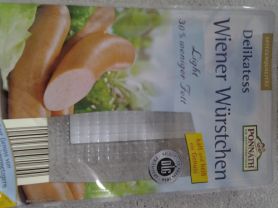 Delikatess Wiener Würstchen, light 30% weniger Fett | Hochgeladen von: tschini2015