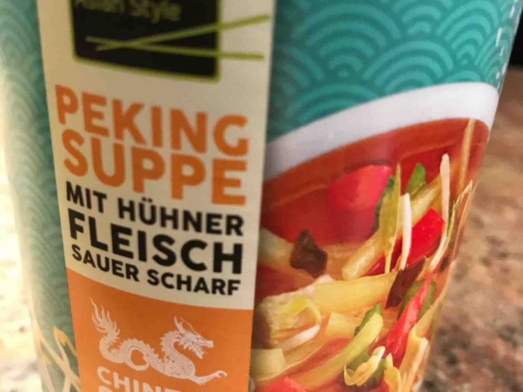 Satori, Peking-Suppe mit Hühnerfleisch, sauer-scharf Kalorien - Suppen ...