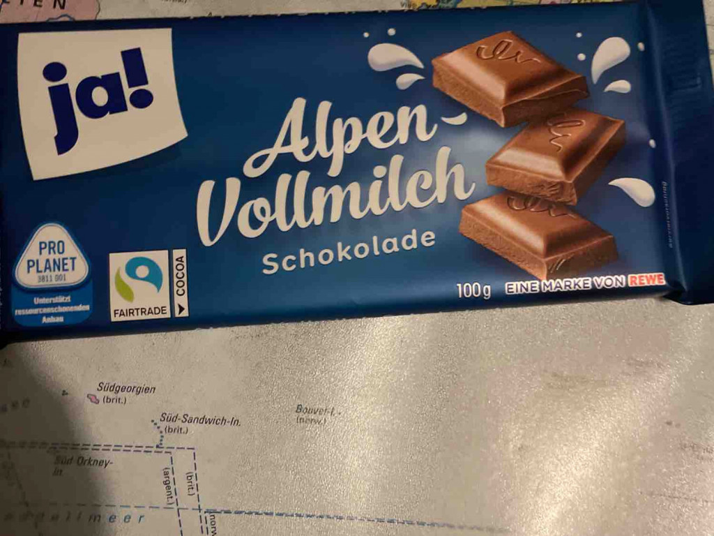 Alpen - Vollmilchschokolade, Kakao 30% mind. by dori0410 | Hochgeladen von: dori0410
