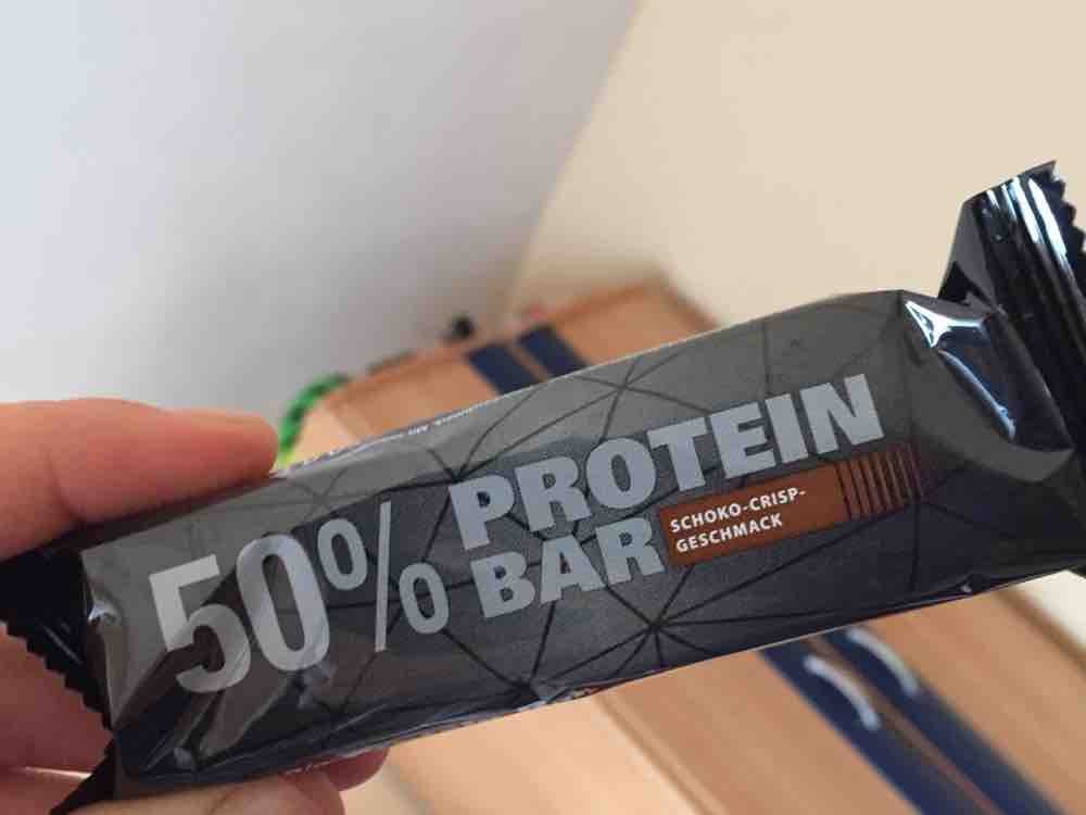 50% Protein Bar Schoko-Crisp, High Protein-Low Sugar-Carb reduce | Hochgeladen von: svenbecker
