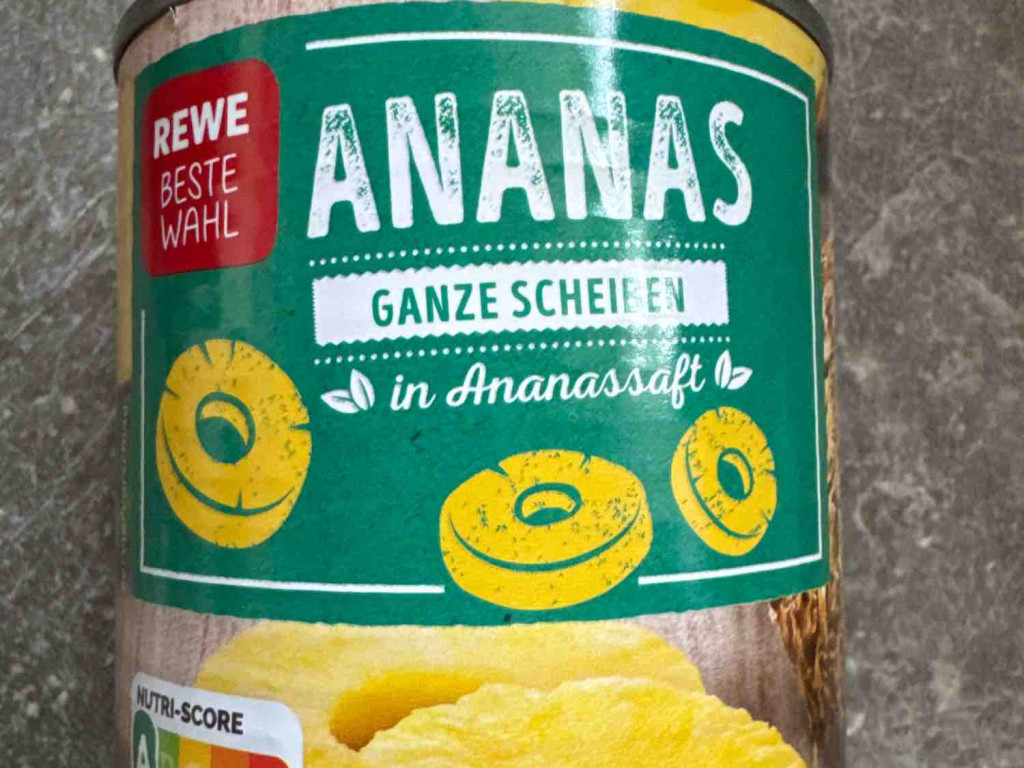 Ananas ganze Scheiben in Ananassaft von Krissim93 | Hochgeladen von: Krissim93