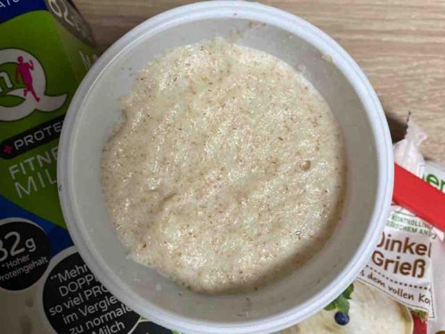 Dinkel HighProtein Grießpudding, Selbstgemacht von JoKoFly | Hochgeladen von: JoKoFly