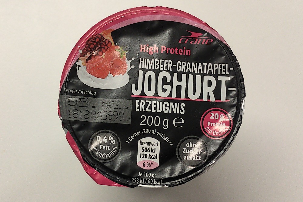 High Protein Himbeer-Granatapfel-Joghurt-Erzeugnis von marionhel | Hochgeladen von: marionhellweg363