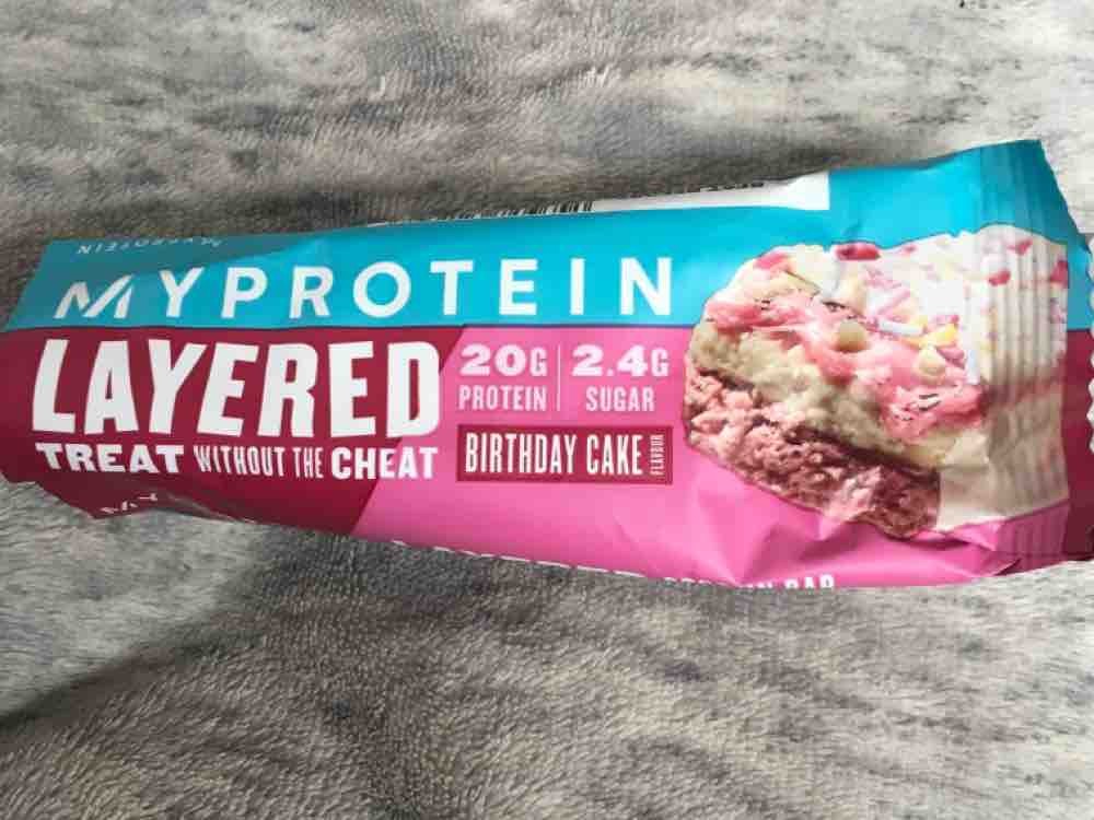 Layered Protein Bar, Birthday Cake von FrankyPi | Hochgeladen von: FrankyPi