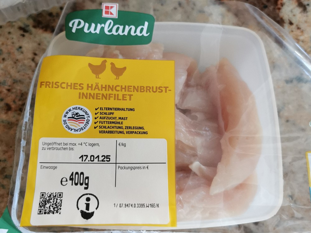 Frisches Hähnchenbrustinnenfilet von Renate70 | Hochgeladen von: Renate70