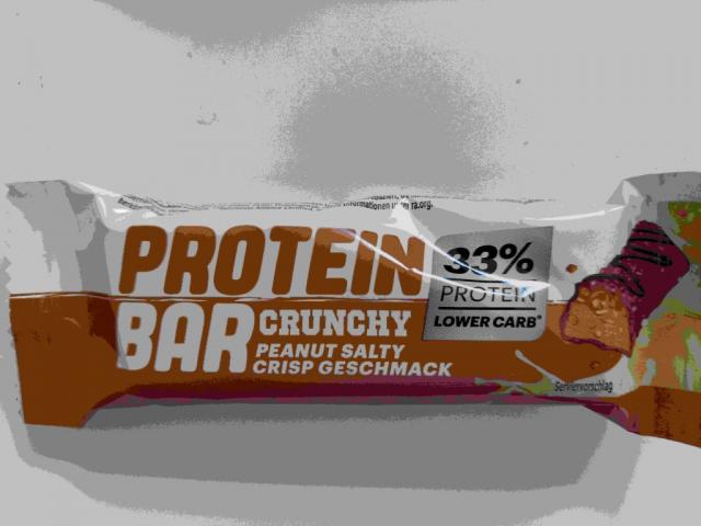 Protein Bar Crunchy  , Peanut Salty Crisp Geschmack  | Hochgeladen von: lorbas