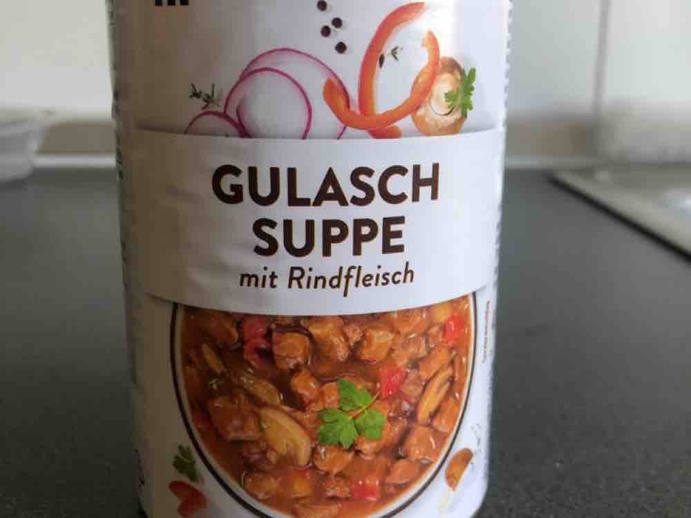 Gulasch Suppe, mit Rindfleisch von Miker | Hochgeladen von: Miker