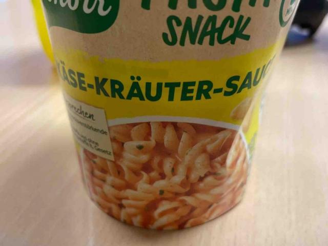 Pasta Snack, Käse-Kräuter-Sauce von FeeelixR | Hochgeladen von: FeeelixR